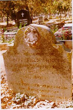 William Higgins grave