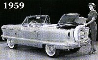 The 1959 convertible with trunk