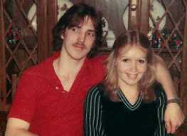 Steve and lovely wife, Wanda (Phillips), in 1978
