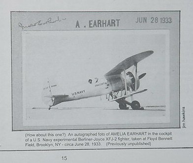 Amelia Earhart at Floyd Bennett Field
